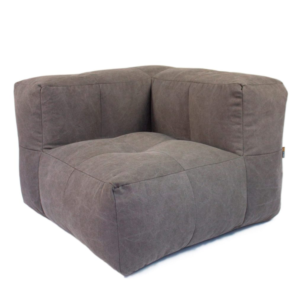 Esquinero Seccional Gris B-HOME Te va a encantar