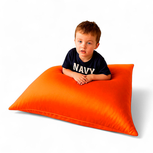 Cojín Sensorial Mini Joe Naranjo – Estimulación positiva y contención sensorial para niños con TEA y TDAH